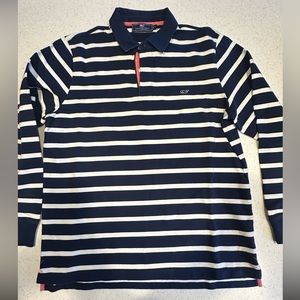 Vineyard Vines Men’s Large Long Sleeve Polo Shirt! By Shep & Ian. Resort…
